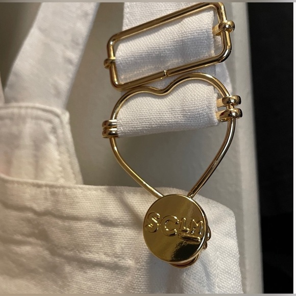 NWOT - Stoney Clover x Target White Overalls - Size S - Picture 5 of 6